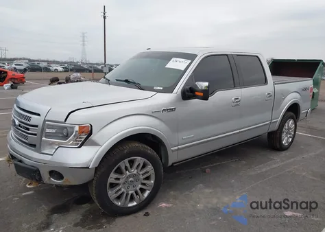 2014 Ford F-150 Platinum z USA, uszkodzony, nr VIN 1FTFW1ET1EFC70263